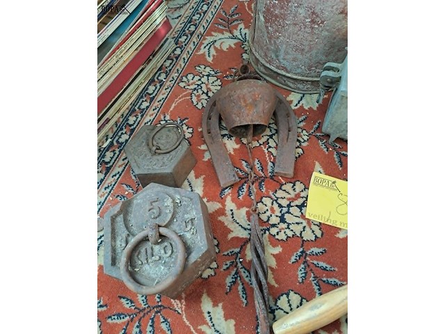 Lot 87 - antieken ijzerwaren decoratief - afbeelding 2 van  3