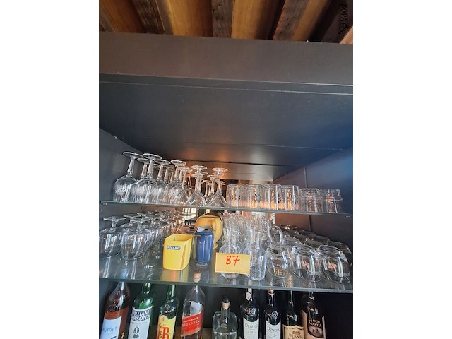 Lot 87 - apero glazen en ricard kannetjes - afbeelding 1 van  1