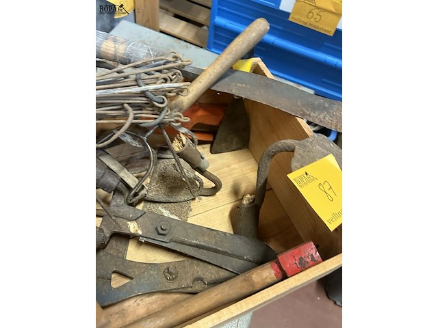 Lot 87 - assortiment oud werkgerief - afbeelding 3 van  3