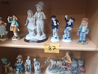 Lot 87 - beeldjes in porselein. 17 stuks - afbeelding 5 van  5