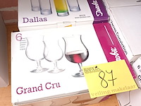 Lot 87 - diverse glazen. 5 dozen - afbeelding 2 van  4