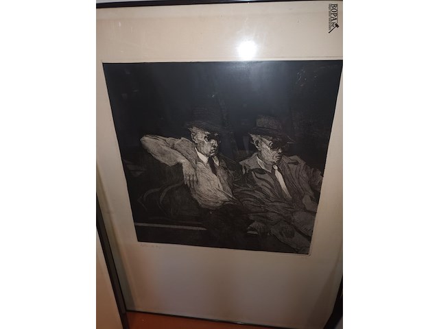 Lot 87 - etsen van piet peere. 2 stuks - afbeelding 2 van  6