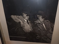 Lot 87 - etsen van piet peere. 2 stuks - afbeelding 2 van  6