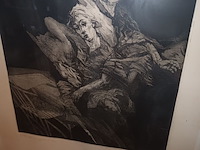 Lot 87 - etsen van piet peere. 2 stuks - afbeelding 3 van  6