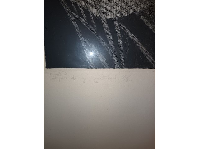 Lot 87 - etsen van piet peere. 2 stuks - afbeelding 4 van  6