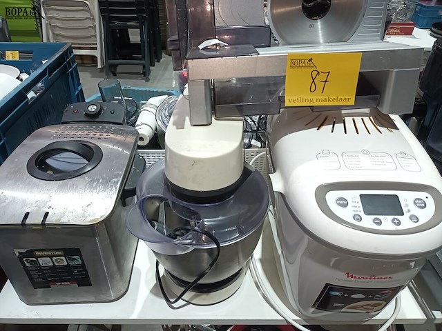 Lot 87 - keukentoestellen. 4 stuks - afbeelding 1 van  5