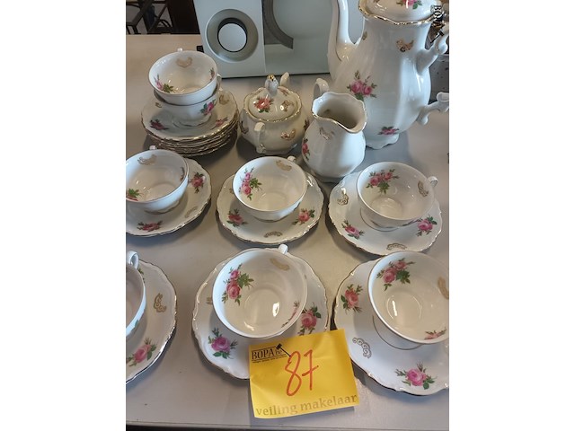 Lot 87 - koffieservies bavaria. 23 stuks - afbeelding 1 van  7