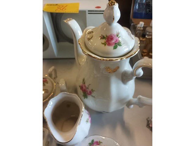 Lot 87 - koffieservies bavaria. 23 stuks - afbeelding 3 van  7