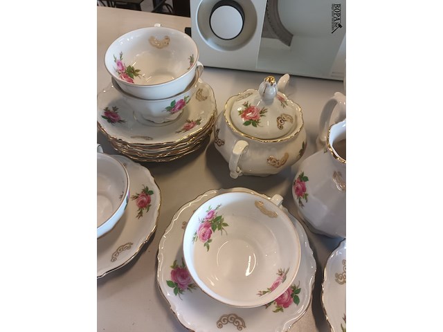 Lot 87 - koffieservies bavaria. 23 stuks - afbeelding 4 van  7