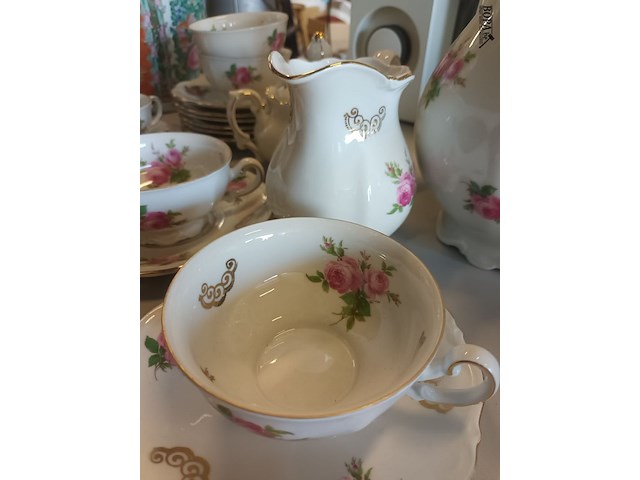 Lot 87 - koffieservies bavaria. 23 stuks - afbeelding 6 van  7
