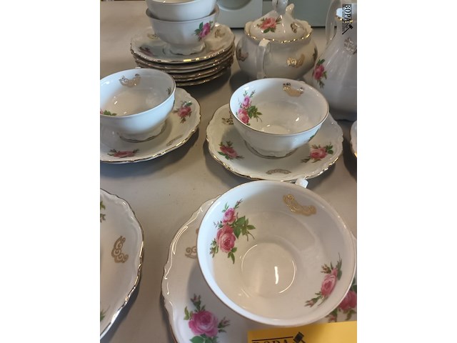 Lot 87 - koffieservies bavaria. 23 stuks - afbeelding 7 van  7