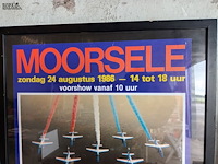 Lot 87 - poster moorsele vliegmeeting 1986 - afbeelding 2 van  4