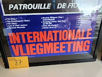 Lot 87 - poster moorsele vliegmeeting 1986 - afbeelding 4 van  4