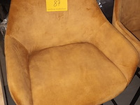 Lot 87 - roterende barkruk river. 2 stuks - afbeelding 2 van  4