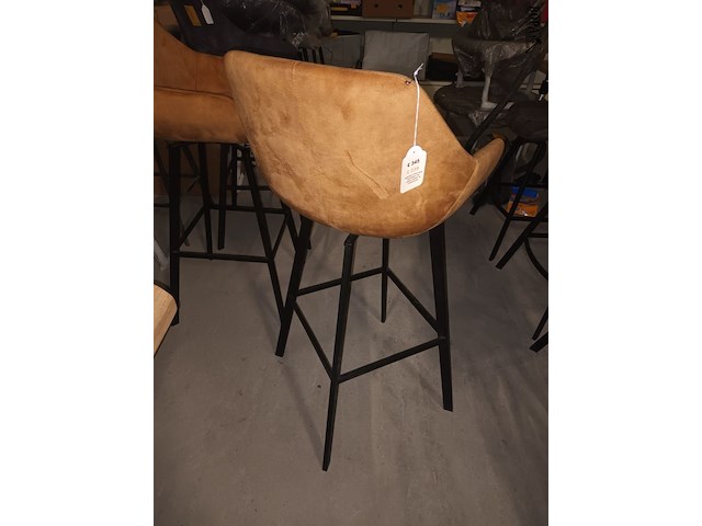 Lot 87 - roterende barkruk river. 2 stuks - afbeelding 3 van  4