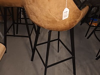 Lot 87 - roterende barkruk river. 2 stuks - afbeelding 3 van  4