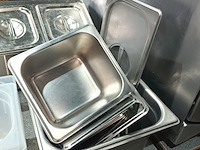 Lot 87 - saladebar en gastronormbakken - afbeelding 2 van  6