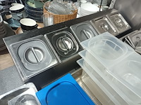 Lot 87 - saladebar en gastronormbakken - afbeelding 3 van  6