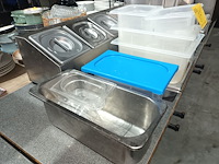 Lot 87 - saladebar en gastronormbakken - afbeelding 5 van  6