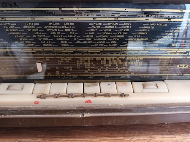 Lot 878 - antieke radio körting - afbeelding 4 van  5