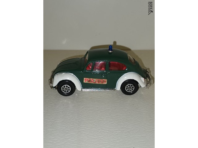 Lot 88 - corgi toys. vw volkswagen beetle polizei - afbeelding 1 van  5