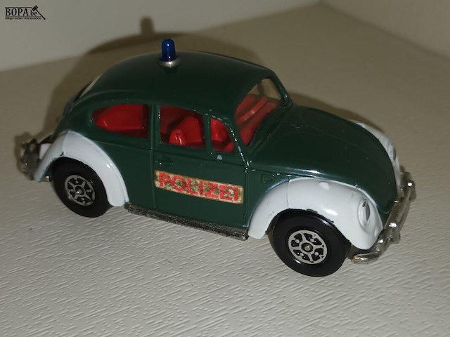 Lot 88 - corgi toys. vw volkswagen beetle polizei - afbeelding 2 van  5