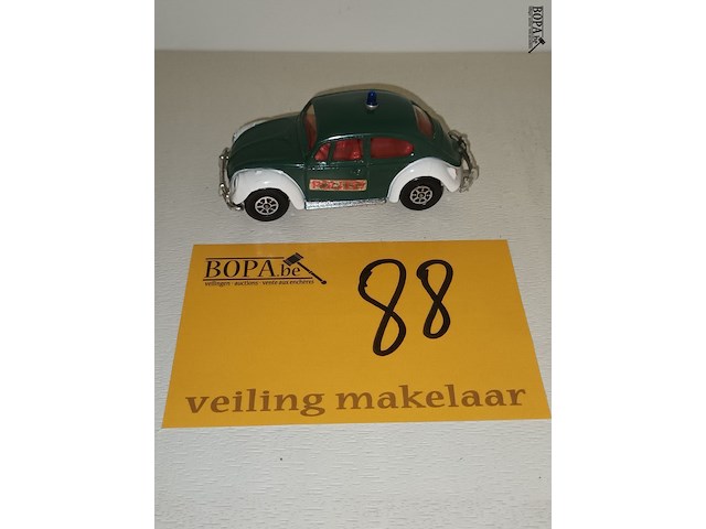 Lot 88 - corgi toys. vw volkswagen beetle polizei - afbeelding 5 van  5
