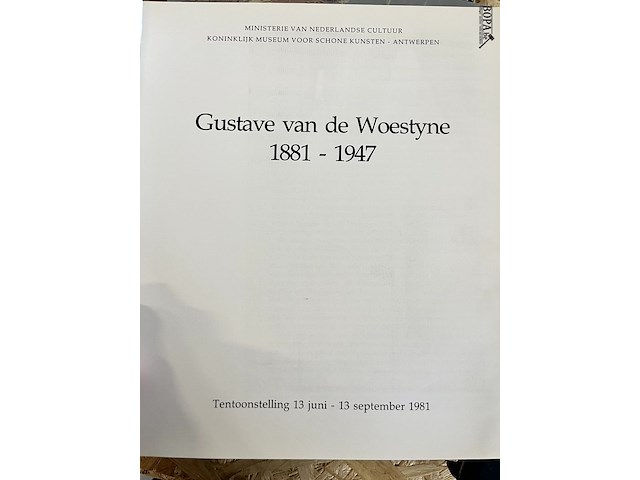 Lot 88 - gustave van de woestyne - afbeelding 2 van  5