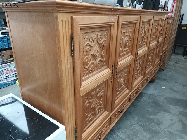 Lot 88 - houten dressoir kast - afbeelding 3 van  4