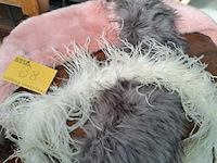 Lot 88 - lot bonten/pelsen kragen en sjaals - 8 stuks - afbeelding 2 van  4