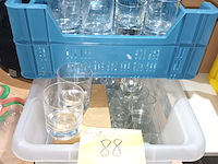 Lot 88 - lot tumbler whisky glazen - afbeelding 1 van  3
