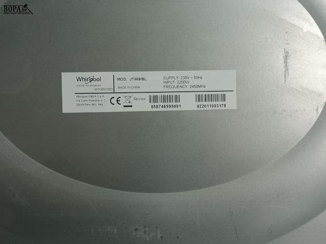 Lot 88 - microgolfoven whirlpool - afbeelding 4 van  4