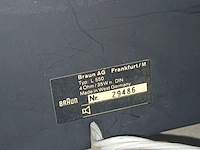 Lot 88 - muziekinstallatie braun - afbeelding 6 van  7