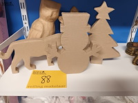 Lot 88 - papieren dieren. 5 stuks - afbeelding 2 van  3