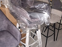 Lot 88 - roterende barkruk river. 3 stuks - afbeelding 2 van  5