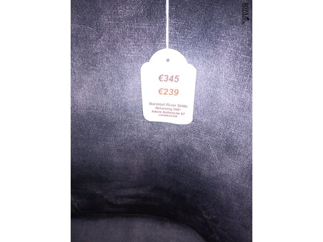 Lot 88 - roterende barkruk river. 3 stuks - afbeelding 4 van  5