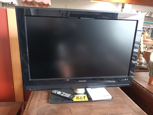 Lot 881 - tv philips - afbeelding 1 van  3