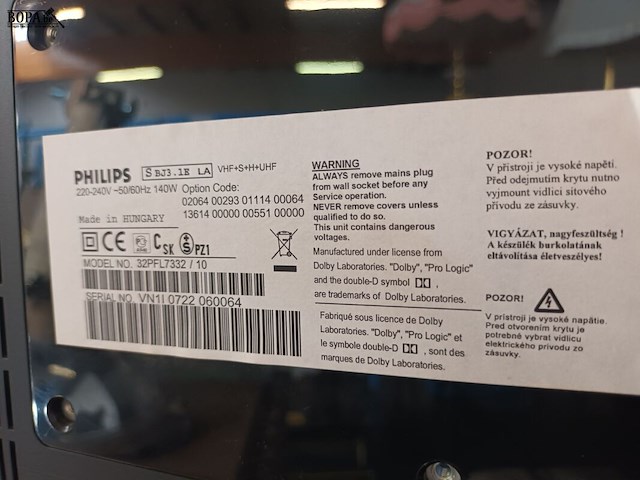 Lot 881 - tv philips - afbeelding 3 van  3
