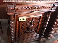 Lot 882 - antieke franse jachtkast - afbeelding 1 van  4