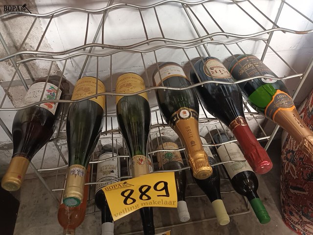 Lot 889 - flessen wijn. 6 stuks - afbeelding 2 van  5