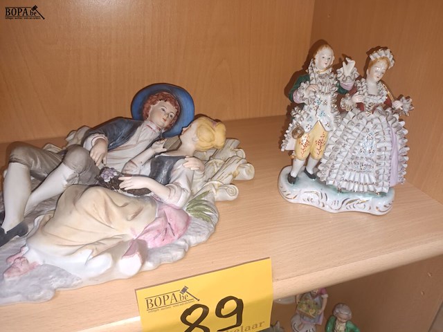 Lot 89 - beeldjes in porselein. 23 stuks - afbeelding 5 van  7
