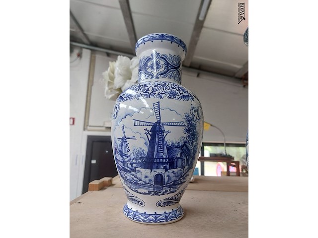 Lot 89 - blauwe vazen, 3 stuks - afbeelding 2 van  7