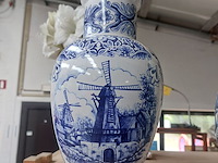 Lot 89 - blauwe vazen, 3 stuks - afbeelding 2 van  7