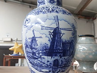 Lot 89 - blauwe vazen, 3 stuks - afbeelding 4 van  7