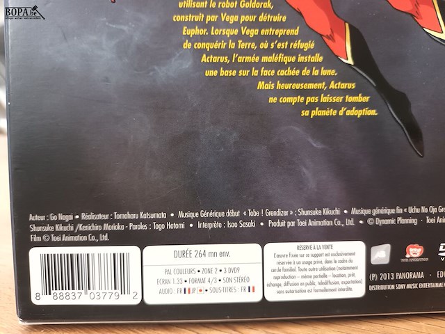 Lot 89 - dvd reeks goldorak - afbeelding 4 van  4