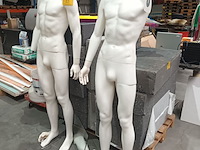 Lot 89 - etalagepop. 2 stuks - afbeelding 1 van  3