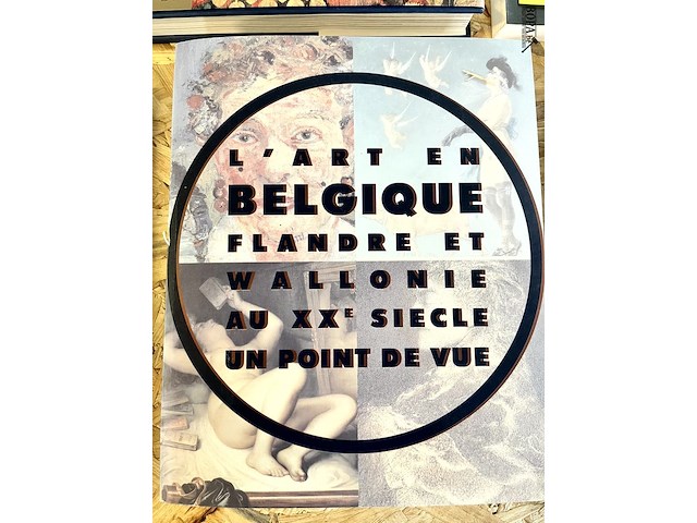 Lot 89 - l'art en belgique flandre et wallonie au xx siecle un point - afbeelding 1 van  6