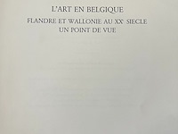 Lot 89 - l'art en belgique flandre et wallonie au xx siecle un point - afbeelding 2 van  6