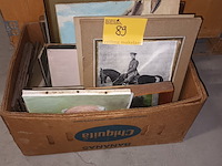 Lot 89 - lot schilderijen. 1 doos - afbeelding 1 van  4