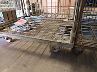Lot 89 - rolcontainer. 2 stuks - afbeelding 3 van  3